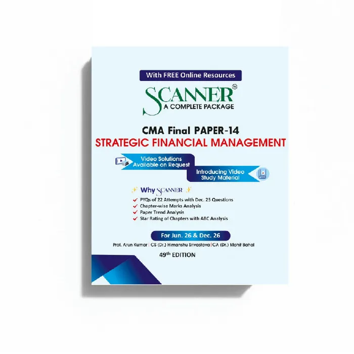 CMA Final Paper - 14 Strategic Financial Management Jun'26, Dec'26