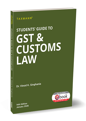 Students' Guide to GST & Customs Law