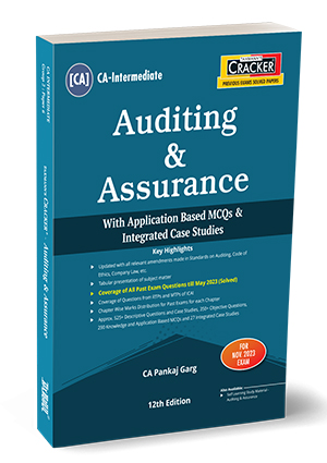 Auditing & Assurance (Auditing) with Application-Based MCQs & Integrated Case Studies | CRACKER | Virtual Book