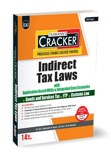 Indirect Tax Laws (IDT) | CRACKER