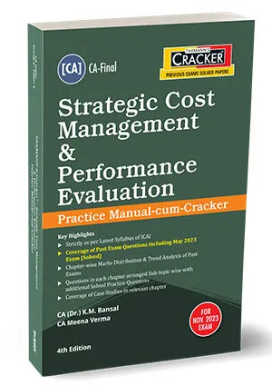 Strategic Cost Management & Performance Evaluation (SCM & PE/SCMPE) | CRACKER | Virtual Book