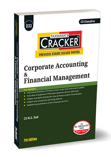 Corporate Accounting & Financial Management (CAFM | CA & FM) | CRACKER