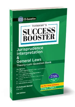 Jurisprudence Interpretation & General Laws (JIGL) | SUCCESS BOOSTER | Virtual Book