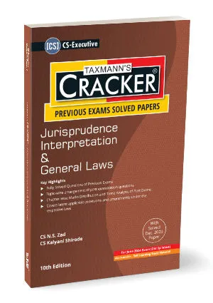 Jurisprudence Interpretation & General Laws ( JIGL) | CRACKER | Virtual Book