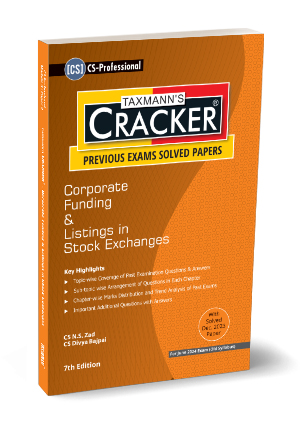 Corporate Funding & Listings in Stock Exchanges (Corporate Funding) | CRACKER | Virtual Book