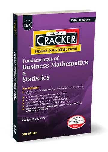Fundamentals of Business Mathematics & Statistics (FBMS | Maths) | CRACKER