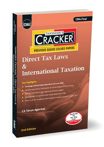 Direct Tax Laws and International Taxation (DIT) | CRACKER