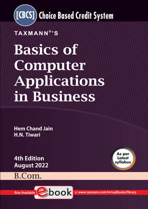 Basics of Computer Applications in Business | Virtual Book