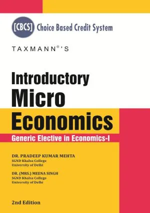 Introductory Micro Economics (Generic Elective in Economics-I)
