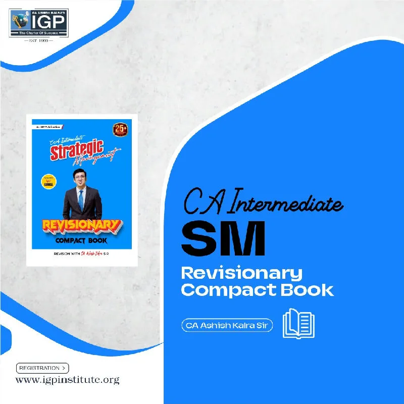 CA Inter - SM Revisionary Compact Book New Syllabus