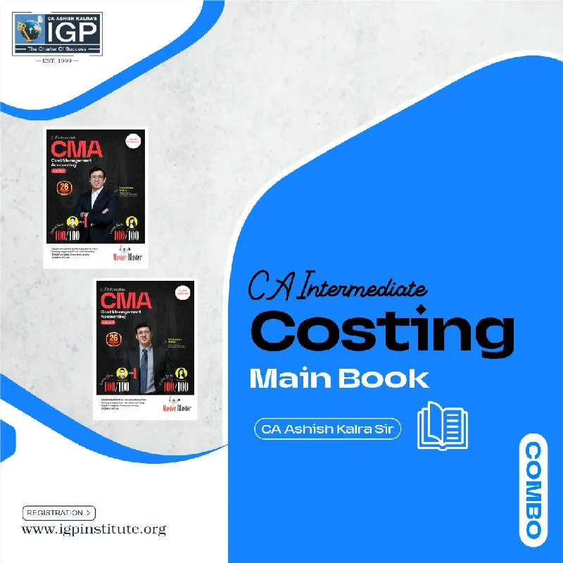 CA Inter - CMA (Costing) Book New Syllabus