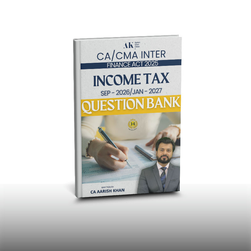 CA/CMA Inter Question Bank – Sep 2026/Jan 2027