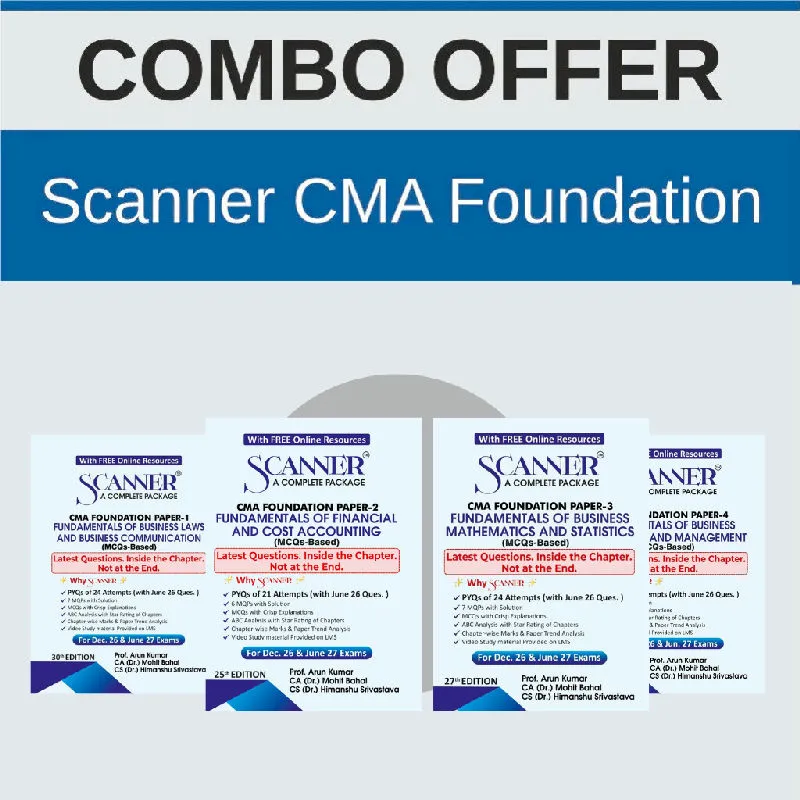 CMA Foundation Combo For Dec.26, Jun.27