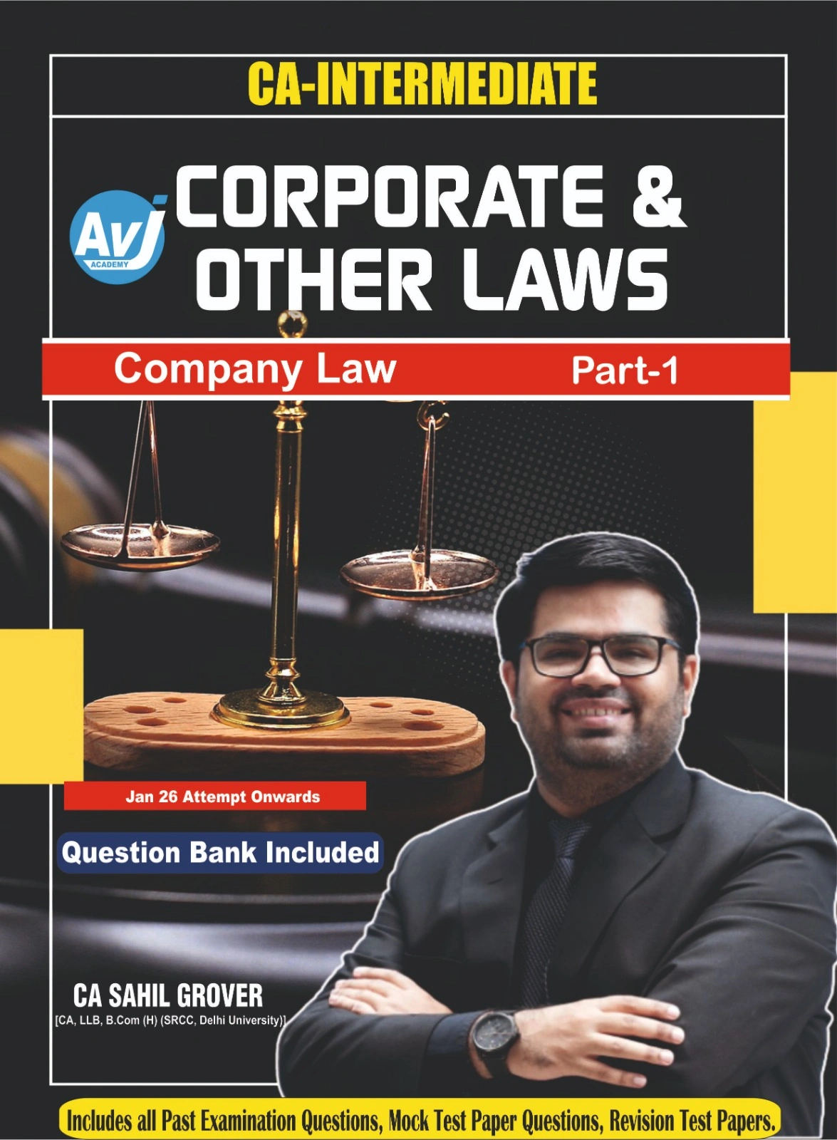 CA Inter Group 1 Corporate and Other Laws – Part 1 | By CA Sahil Grover | AVJ Academy