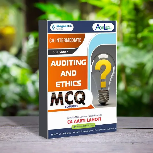 CA Inter MCQ Compiler Module III Book By CA Aarti Lahoti