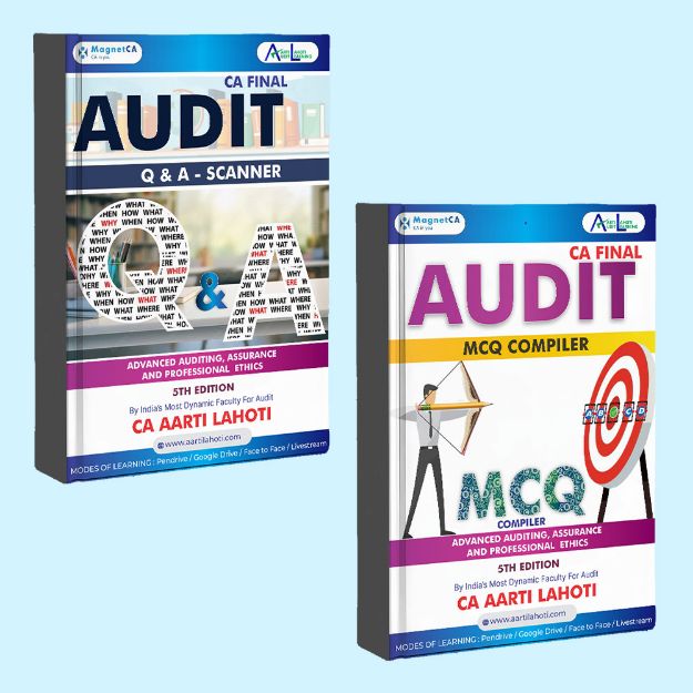 CA Final Audit Q & A Scanner + MCQ Compiler (5th Edition) by CA Aarti Lahoti