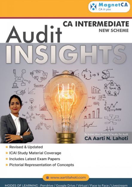 CA INTER AUDIT INSIGHTS BOOK May 26 & Sept 26 onwards