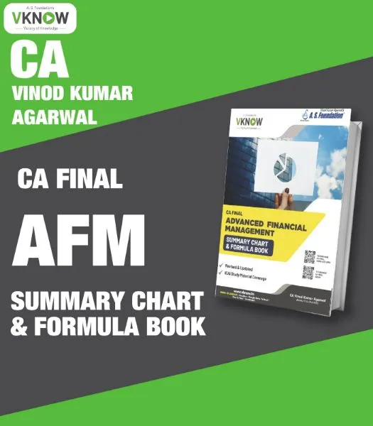 CA FINAL ADVANCED FINANCIAL MANAGEMENT SUMMARY CHART BOOK by CA Vinod Kumar Agarwal