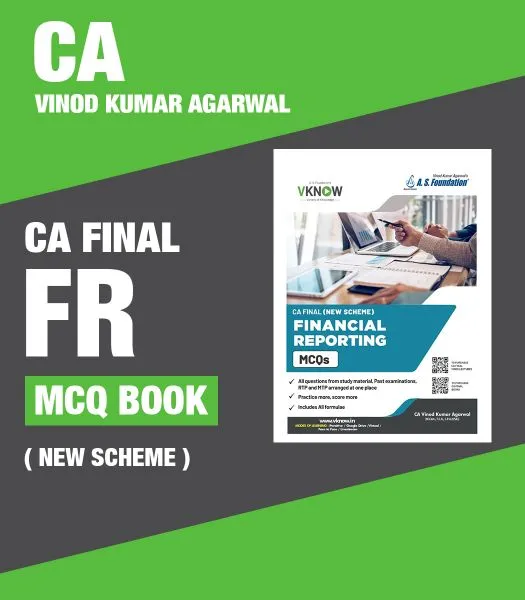 CA Final FR MCQ Book ( New Scheme ) by CA Vinod Kumar Agarwal Sir