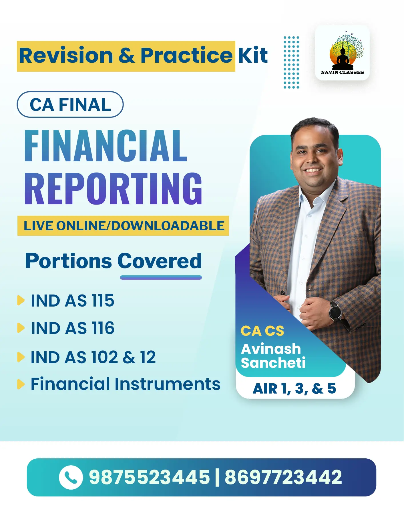 CA Final Financial Reporting Revision & Practice Kit