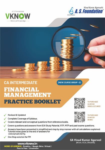 CA Inter FM PRACTICE BOOKLET - Theory Problems & Solution by CA Vinod Kumar Agarwal