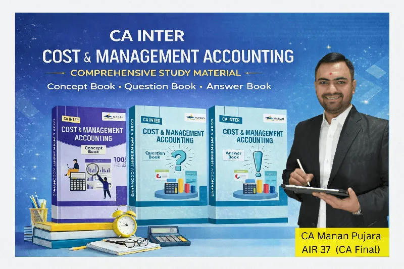 CA Inter Paper 4 - Cost and Management Accounting - BOOKS