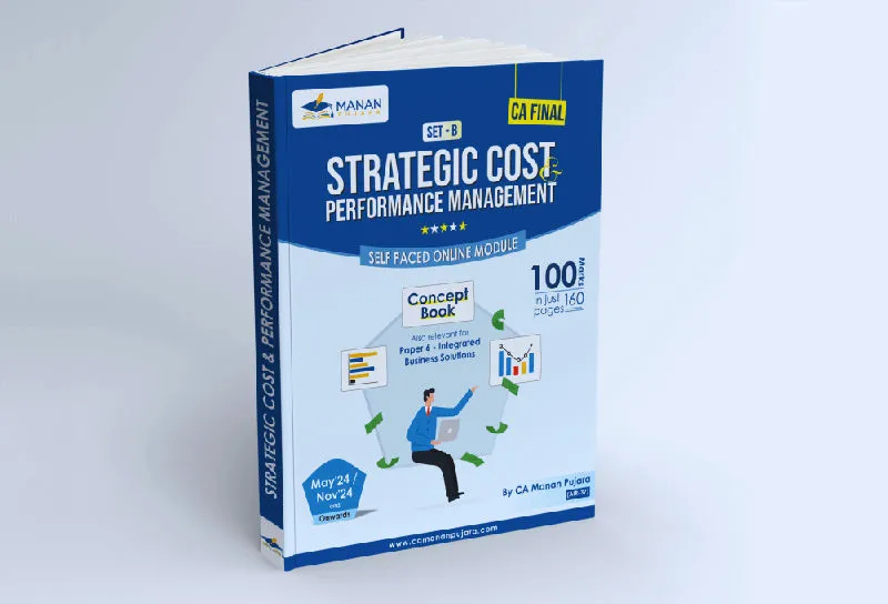 CA Final Set B - Strategic Cost & Performance Management Concept Book SPOM