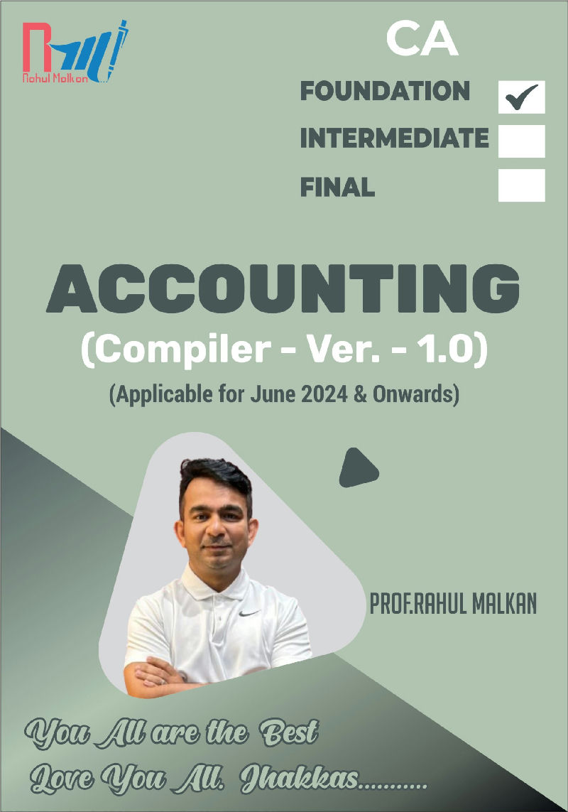 CA - Foundation - Accounting Compiler