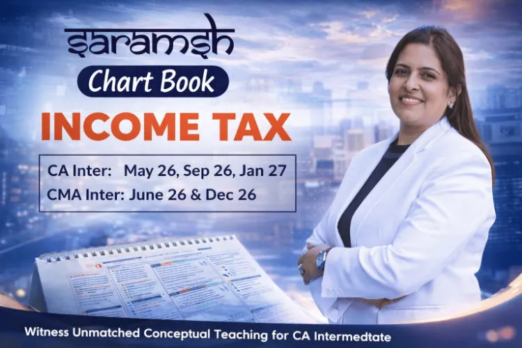 CA Inter Income Tax Saransh Chart Book