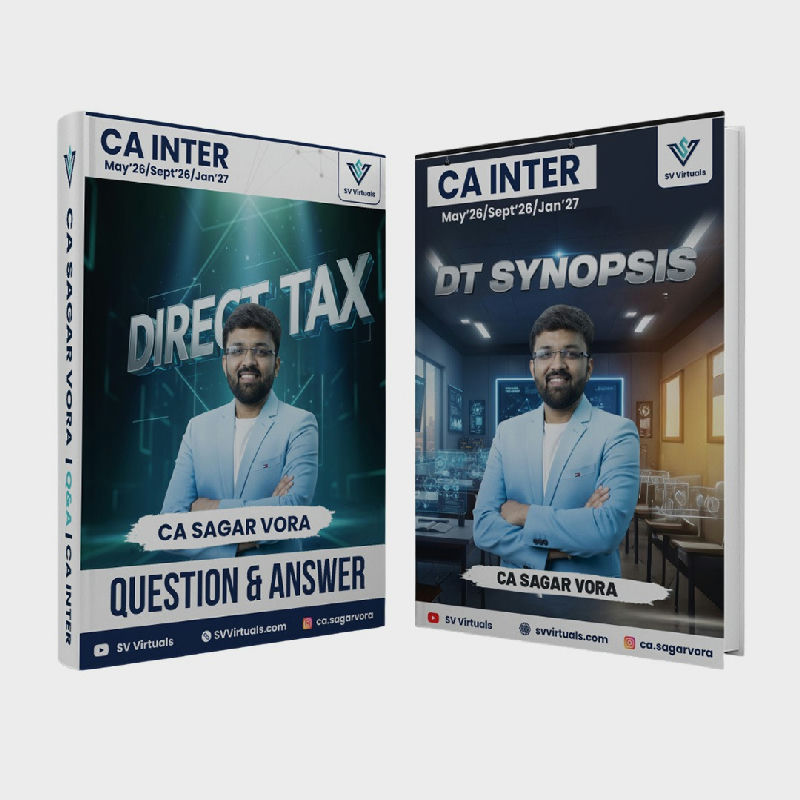 Inter CA Book - DT Synopsis & Q&A - May'26 onwards
