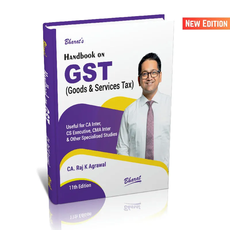 GST Book by CA Raj K Agrawal | For CA Intermediate