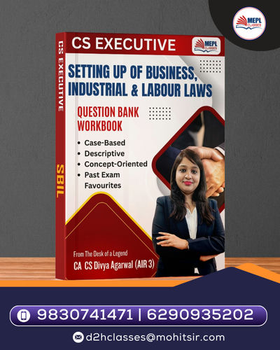 CS Executive - SBIL - Workbook By CA CS Divya Agarwal (AIR 3)