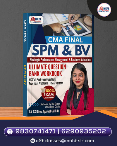 CMA Final - SPM-BV - Workbook By CA CS Divya Agarwal (AIR 3)