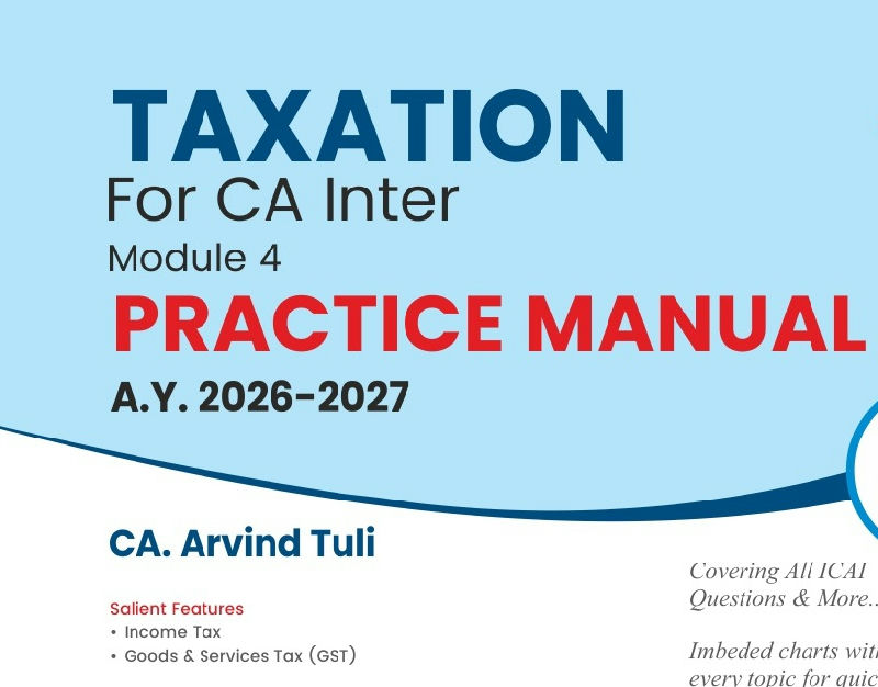 Practice Manual — CA Inter (1PM)
