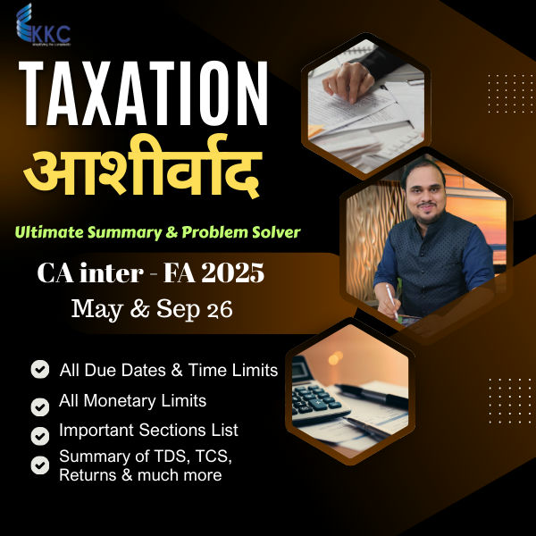 Tax Ashirwad – FA 25 [May/Sep 26 & Jan 27]