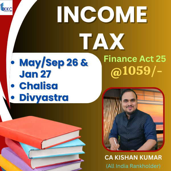 Income Tax Complete Set Books – Jan 27 & May/Sep 26