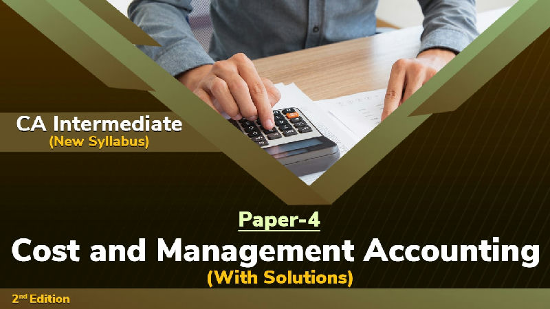 Cost & Management Accounting - Book (With Solutions)