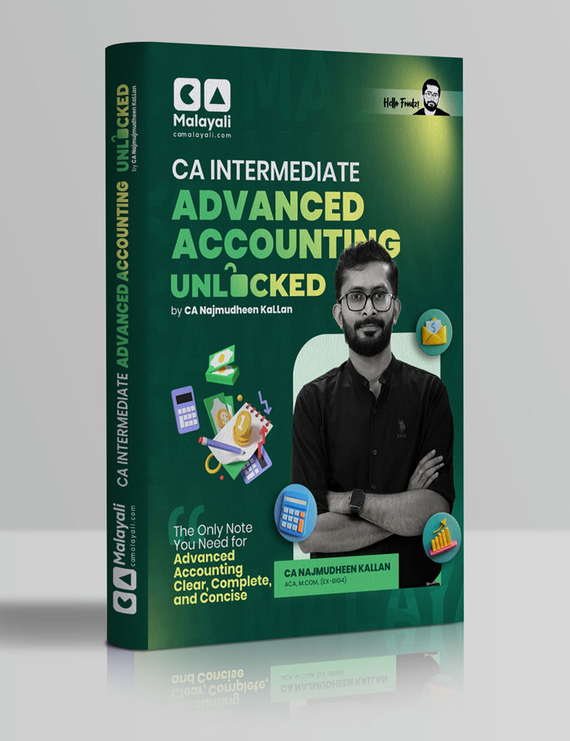 Concept Book: CA Inter Advanced Accounting Unlocked