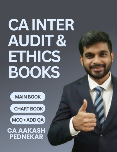 CA Inter Auditing & Ethics — audit book combo