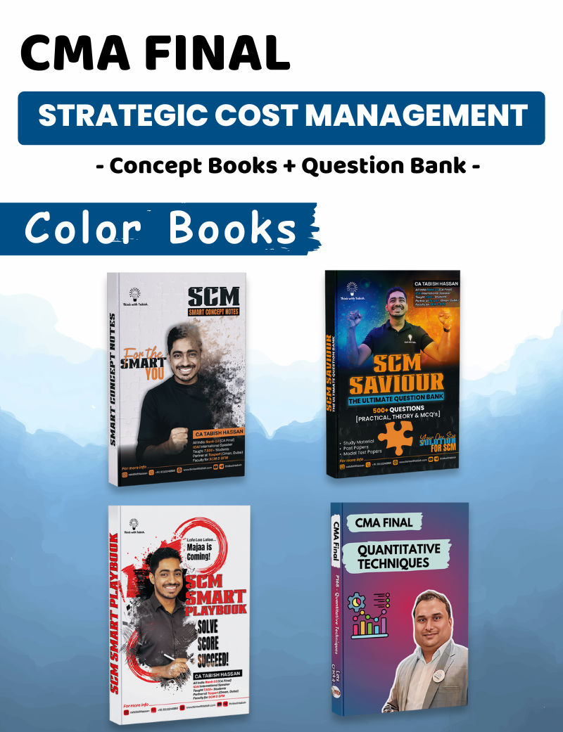 Only Books | CMA Final | P16 Strategic Cost Management (SCM)