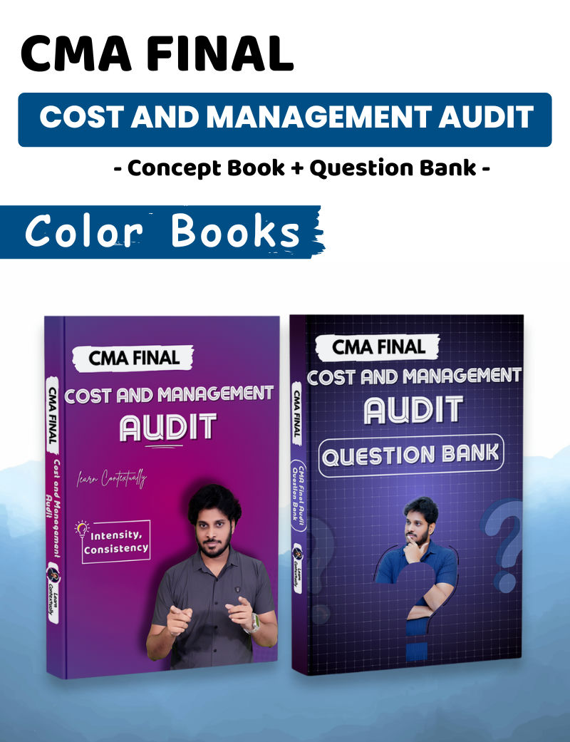 Only Books | CMA Final | P17 Cost and Management Audit (CMAD)