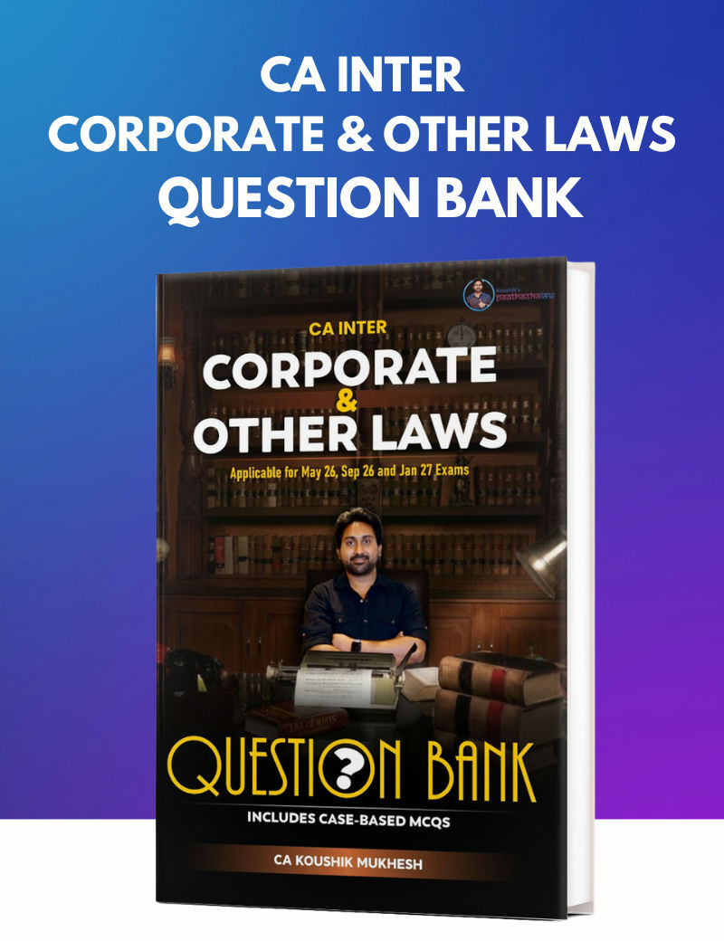 Law Question Bank for CA Inter