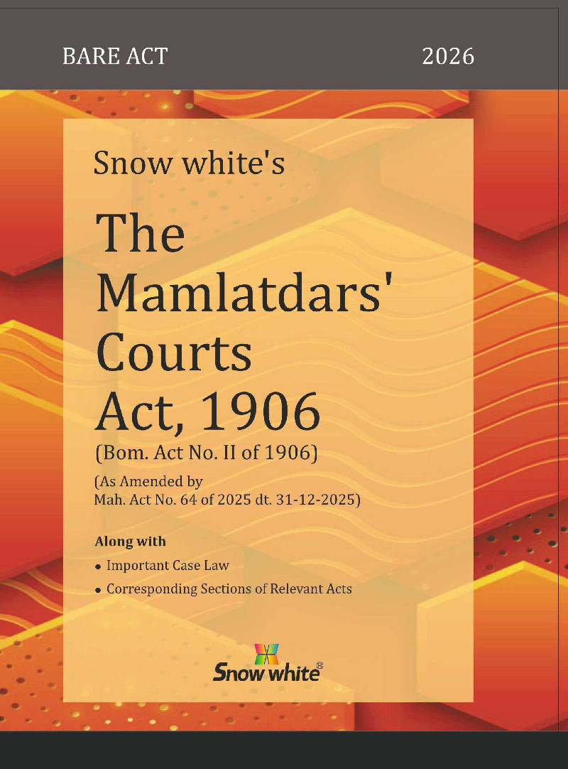 Snowwhite's The Mamlatdar' Courts Act, 1906 - Bare Act