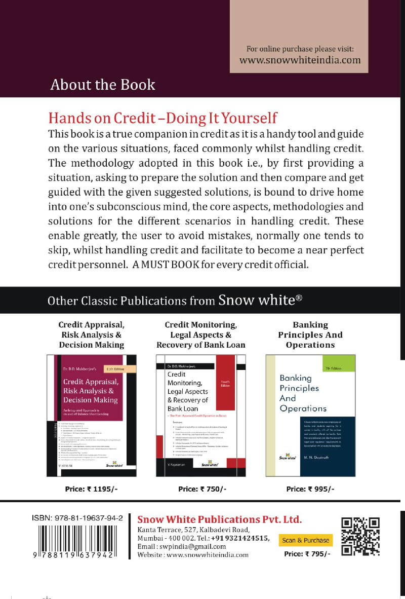 Dr D.D. Mukherjees's Hands on Credit - 3rd Revised and Enlarged Edition — image 2