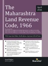The Maharashtra Land Revenue Code , 1966 with Rules , Notifications, Case Law and Brief Notes — image 1