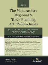 The Maharashtra Regional and Town Planning Act, 1966 and Rules (MRTP) with Exhaustive Notes & Latest Judgements — image 1