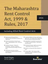 The Maharashtra Rent Control Act, 1999 & Rules with Allied Rent Control Acts and Case Law — image 1