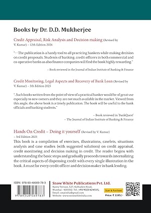 Dr DD Mukherjee's Credit Appraisal , Risk Analysis & Decision Making - An Integrated Approach to on and off Balance Sheet Lending-12th Edition — image 2