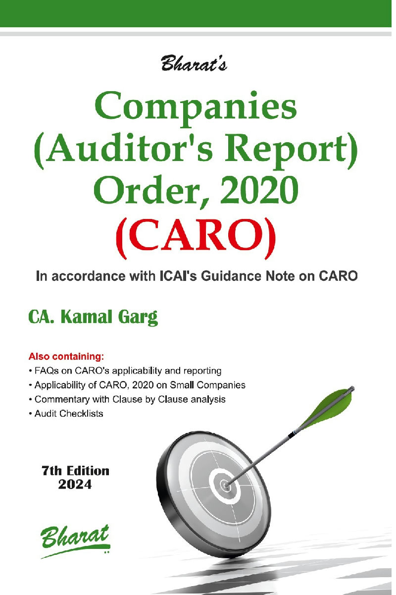 COMPANIES (AUDITOR’S REPORT) ORDER, 2020 (CARO)