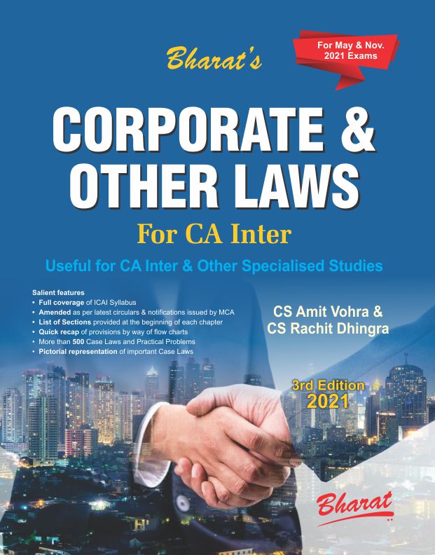 CORPORATE & OTHER LAWS for CA Inter